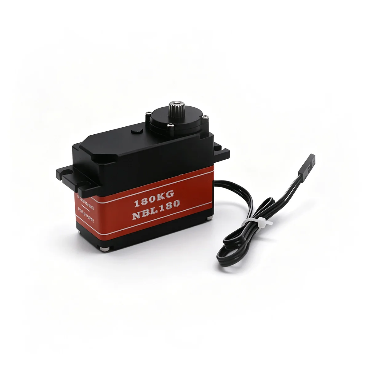 APISQUEEN NBL180 12V 180kg Waterproof Digital Servo IP68 50M Brushless Metal Gear RC Servo 180 270 Degree for Robot Boat