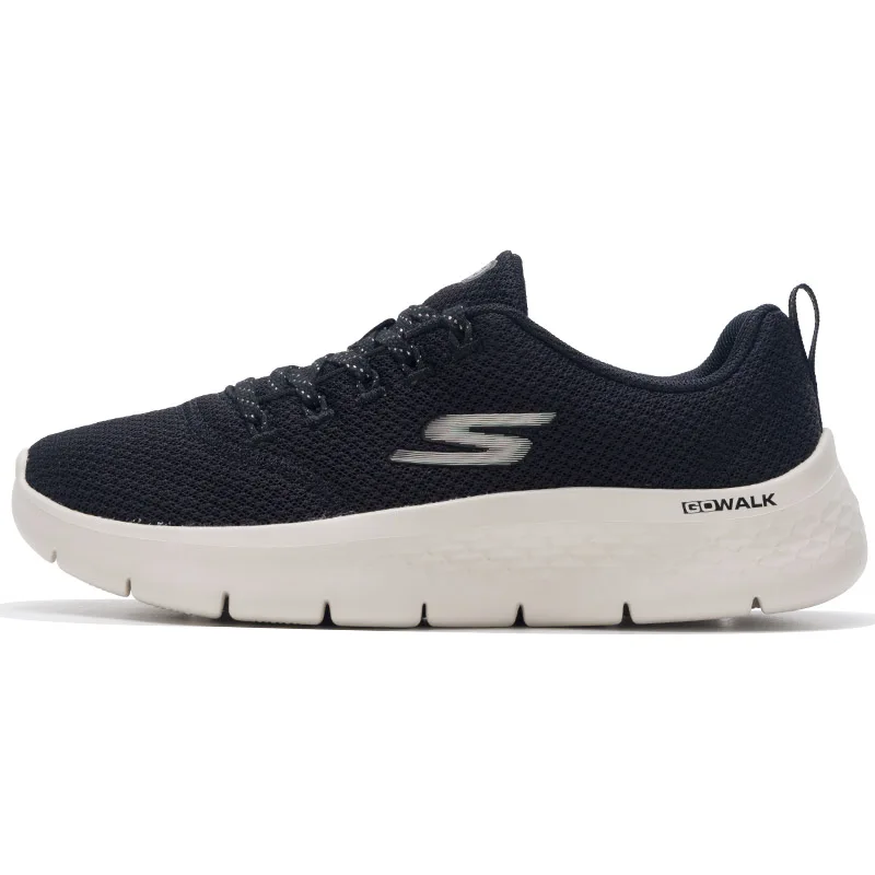 Skechers Walking Shoes for Women, Mom's Shoes, Breathable Sports Shoes, Go Walk Shoes for Middle-Aged and Elderly People 125519-Bkrg