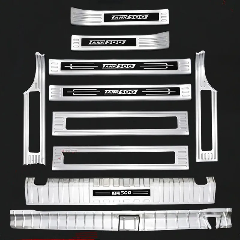 

For 2022-2023 Tank 500 Threshold Strip 500hi4t Welcome Pedal Trunk Guard Special Modified Protective Sticker Car Accessories