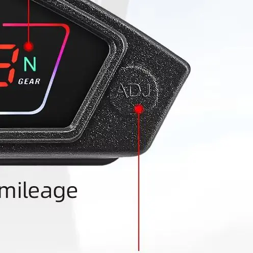 

Motorcycle Speedometer LED Digital Odometer Dashboard RPM Tachometer Oil Level Gauge For Honda NXR150 NXR125 Bros 2003-2014 CRV