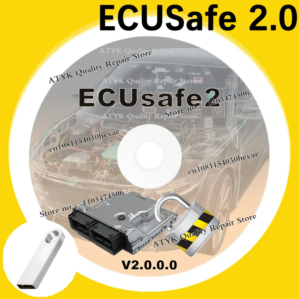 

2024, хит продаж, ремонт автомобиля ECUSafe 2,0 2,0, ecusafe, обслуживание транспортных средств, диагностическое программное обеспечение, тюнинг, автоинструмент, новый считыватель кодов vci