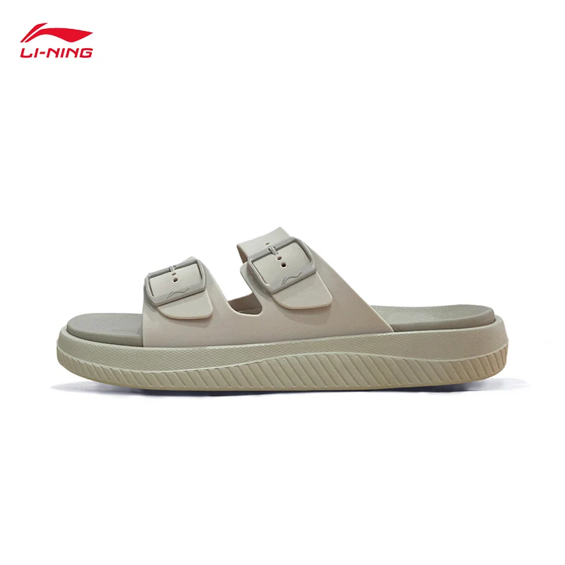 

LI-NING LN CLAP Женские тапочки Спортивные сандалии на открытом воздухе Удобные тапочки Пляжная обувь AGAU012
