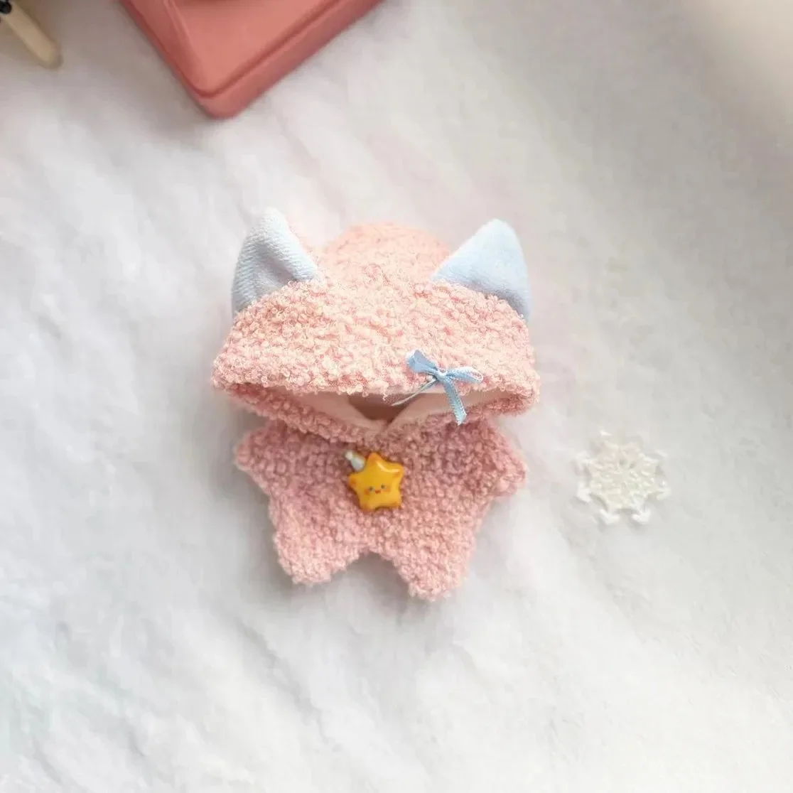 스팟 코스프레 아기 옷 10cm 옷 불가사리 바디 코튼 인형 귀여운 점프수트 플러시 세트 인형 드레스업