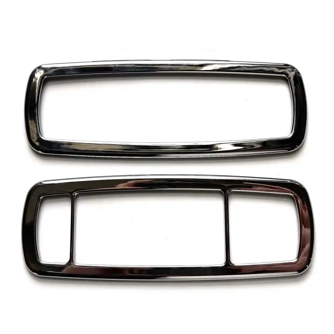beler 4Pcs Chrome Interior Window Switch Trims Cover for Jeep Grand Cherokee Chrysler 300 2012 2013 2014 Dodge journey 2012-2014