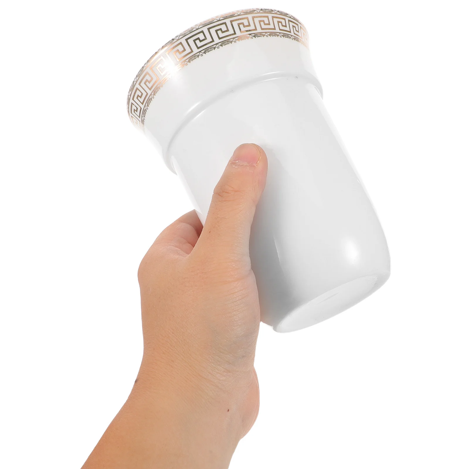 

Toilet Brush Ball Bottom Bowl Cup Sanitary Holder Replacement Storage Commercial Bathroom