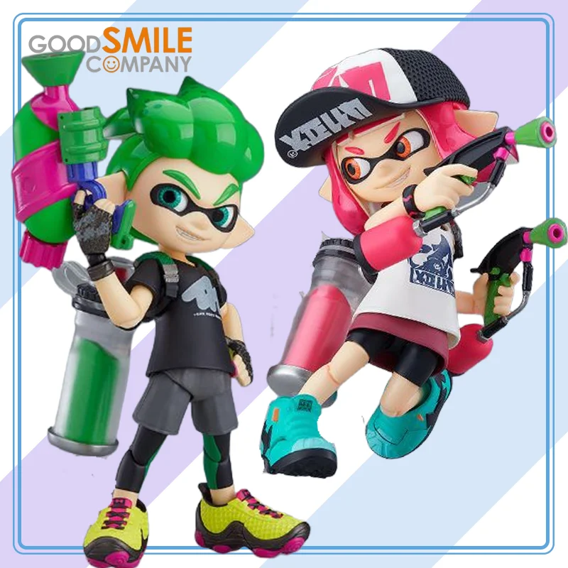 

【100%original】GOOD SMILE COMPANY Splatoon-Splatoon 2-Inkling-Figma (#400-DX) (#462-DX)- Splatoon Girl Splatoon Boy- DX Edition