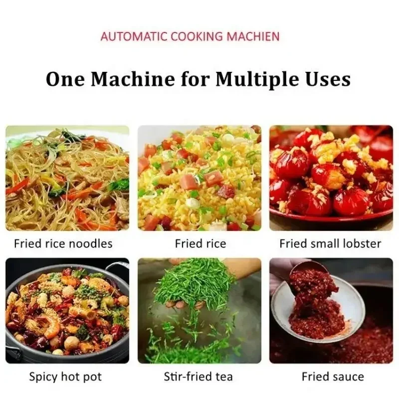 Electric Cooking Robot For Restaurant Automatic Stir Fry Machine Cooker Robot Cooking Machine