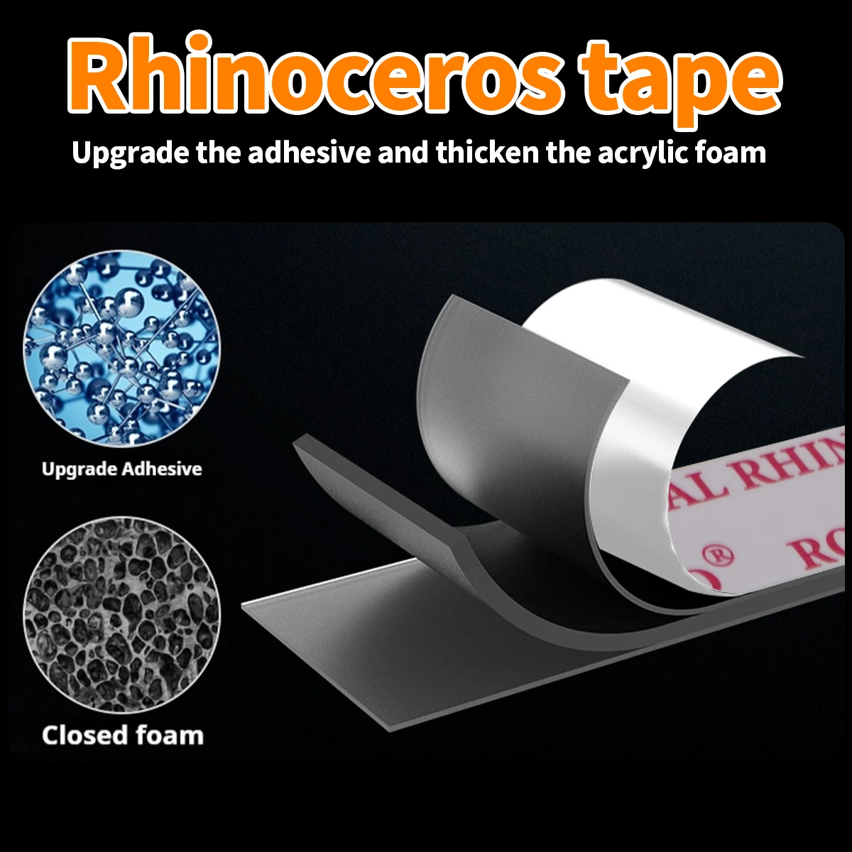4.5M Double Sided Adhesive Tape Extra Strong High Viscosity For Car Special Mounting Fixing Tear Off No Residue