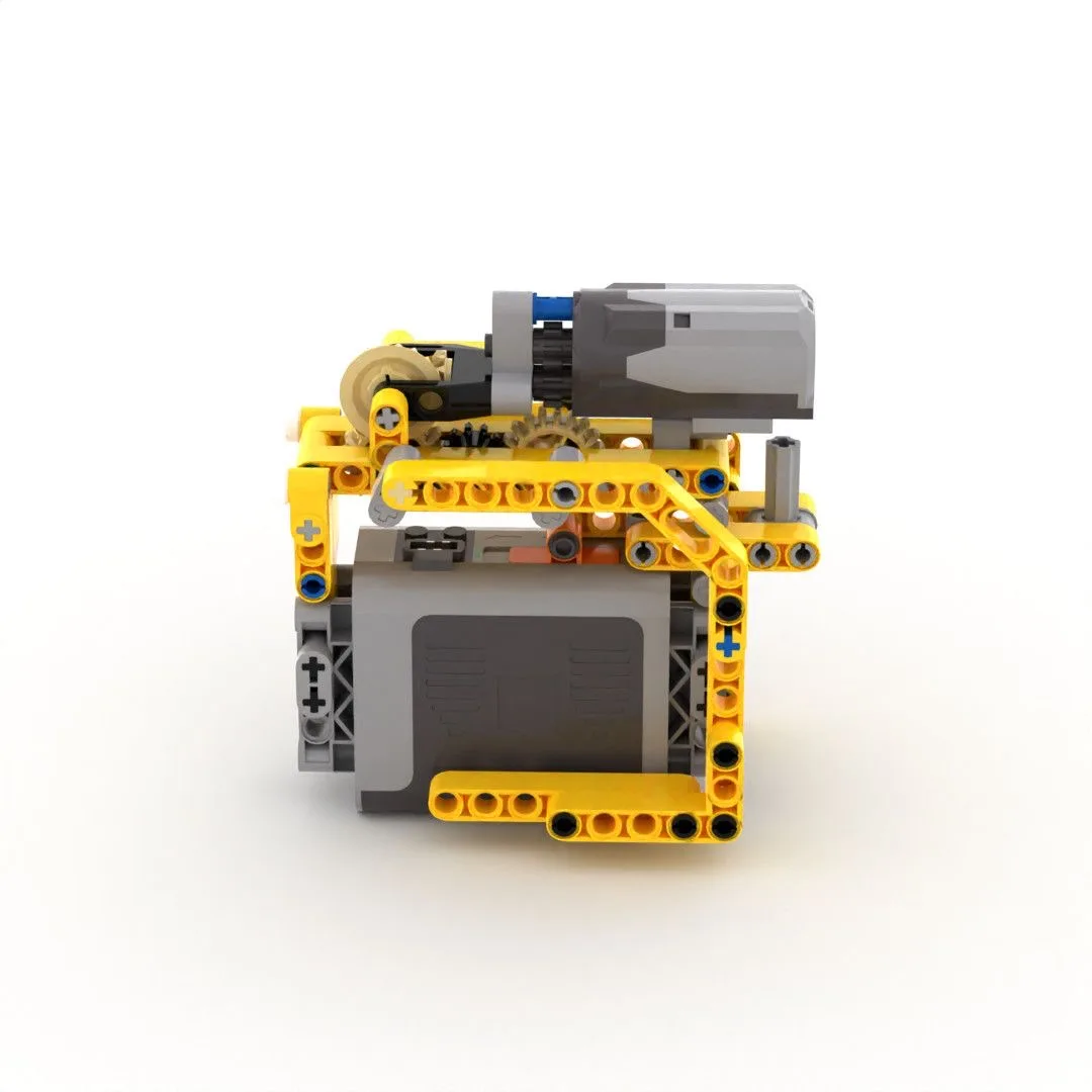 4262 Kangaroo Walking Robot Small Engineer Domestic Building Blocks Gear Machinery Technology Assembly Teaching Tool MOC Set