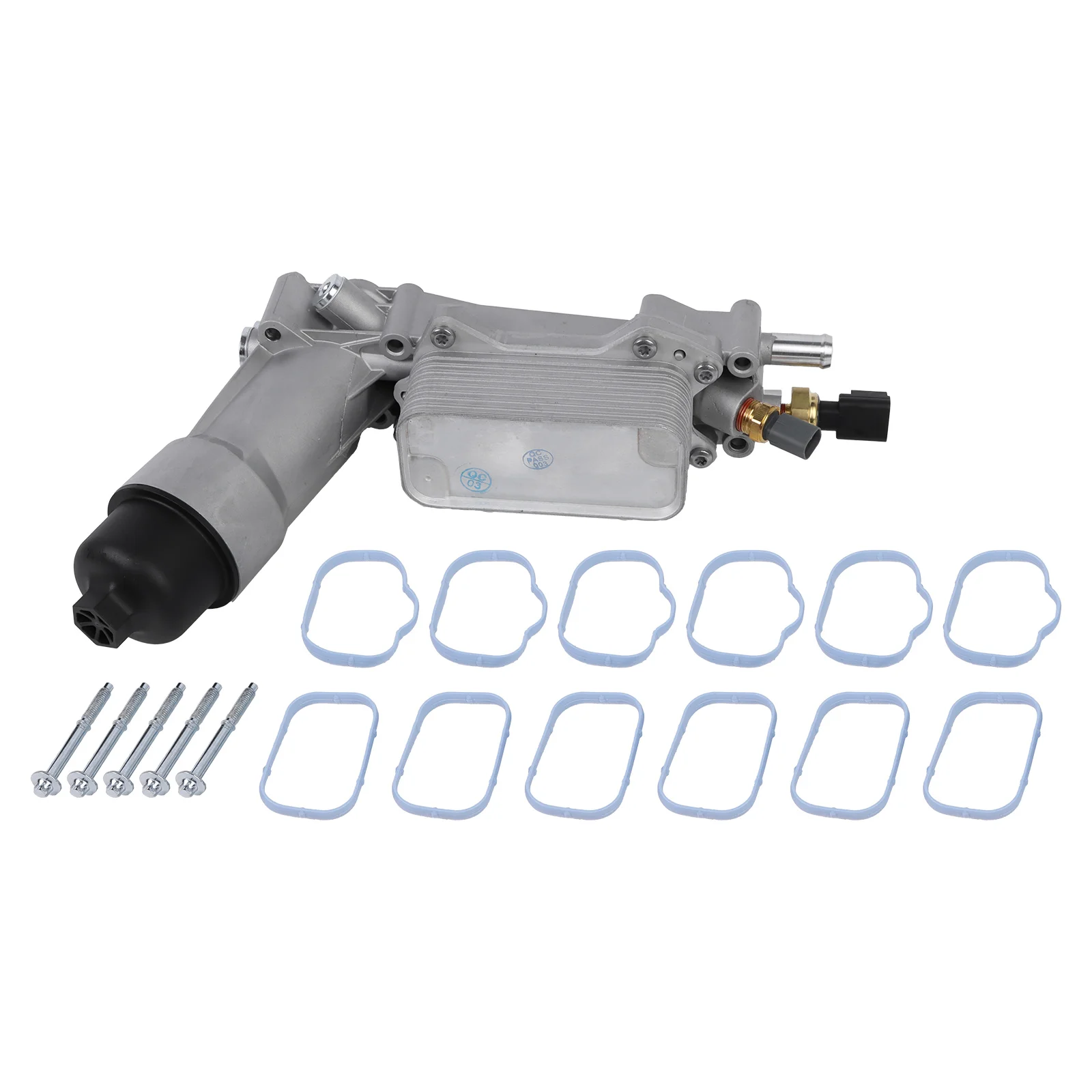 Aluminum Housing Oil Filter Assembly W/ Bolts Manifold Seals For Jeep Dodge Chrysler 2011-2016 OE# 926-876 5184294AE 68105583AF Automobiles Filters Air Filters