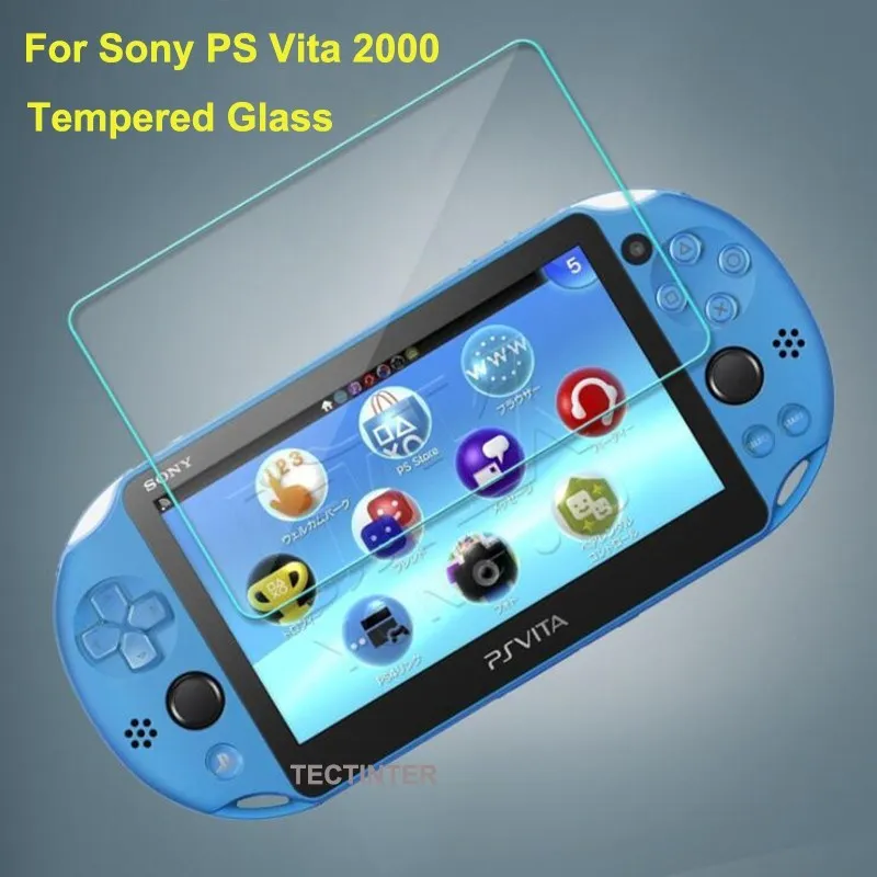 Premium gehärtetes Glas für Sony PSV 2000 1000 PS Vita 2000 PS Vita 1000 Displayschutzfolie Schutzfolie Spielzubehör