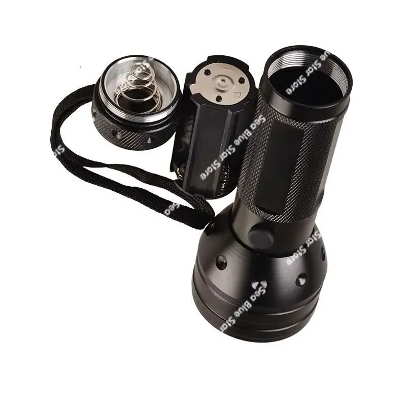 Cross-border aluminum alloy, purple light, purple light flashlight, scorpion light, anti-counterfeiting detection, curing