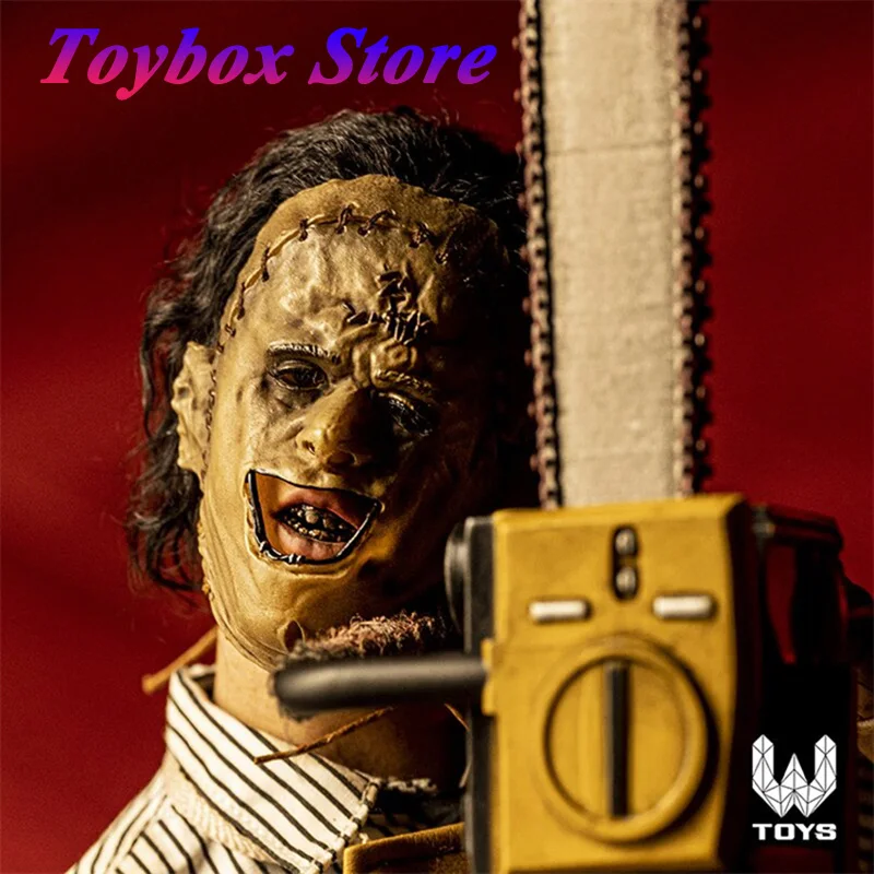 

W TOYS Original 1/6 Chainsaw Slasher Movable Man Action Figure Horror Theme Cosplay Mask Massacre Killer 12" Full Set Soldier