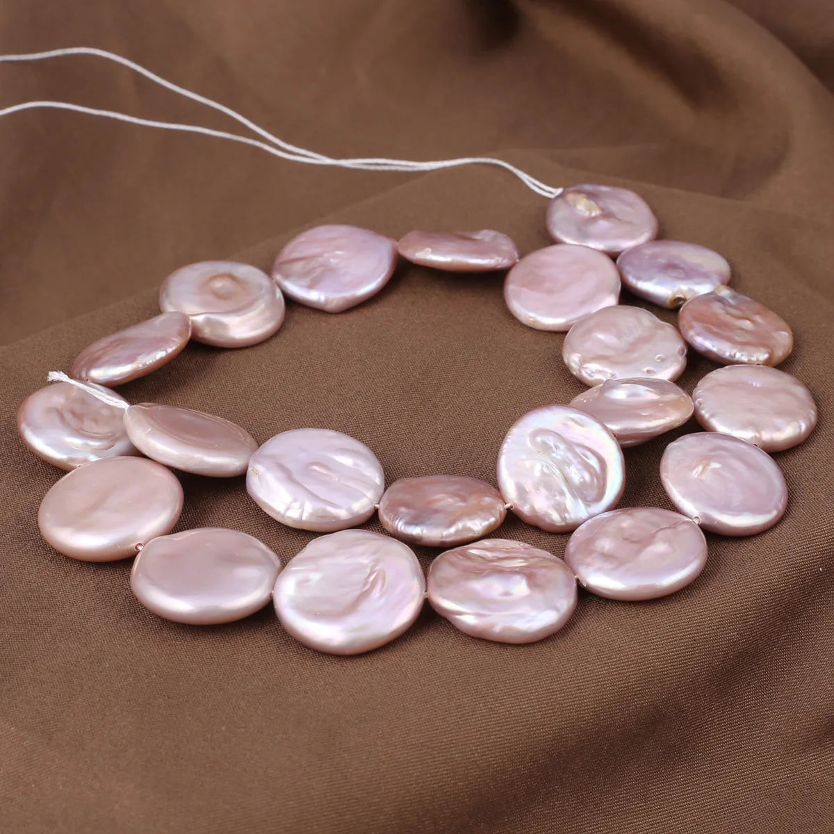 Natural Fresh Water Pearl Beads Purple Round Shape Isolated Loose Beaded for Jewelry Making DIY Necklace Bracelet Accessories