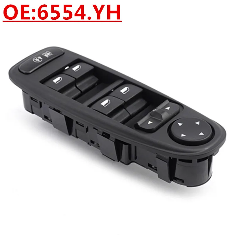

OE:6554.YH Power Window Master Control Switch For Citroen C4
