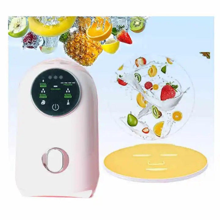 Vegetable Cream Maker Device Collagen Multi-Function Home Use Beauty Face Skin Care Fruit Mask Machine Face Mask Maker