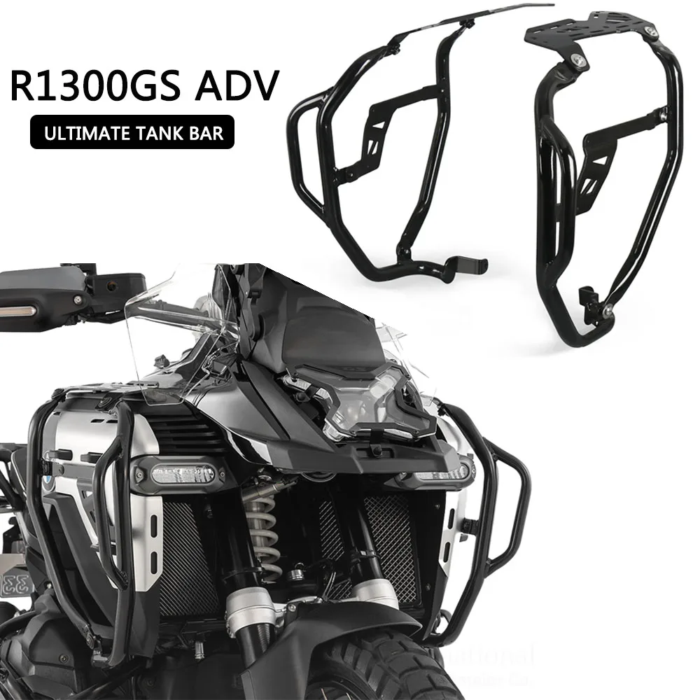 

For BMW R1300GSA R1300 GS ADV R 1300 GS Adventure New Engine Tank Guard Highway Crash Bar Ultimate Pro Frame Protection Bumper