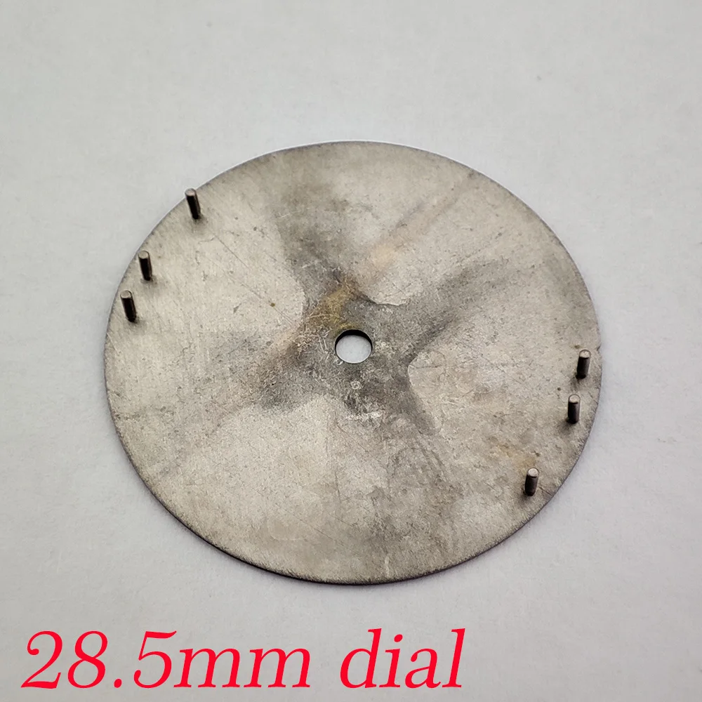 DIY NH35 dial modified solid color no scale no calendar literal 28.5MM frosted dial suitable for NH35/36/NH34/NH70/NH72 movement
