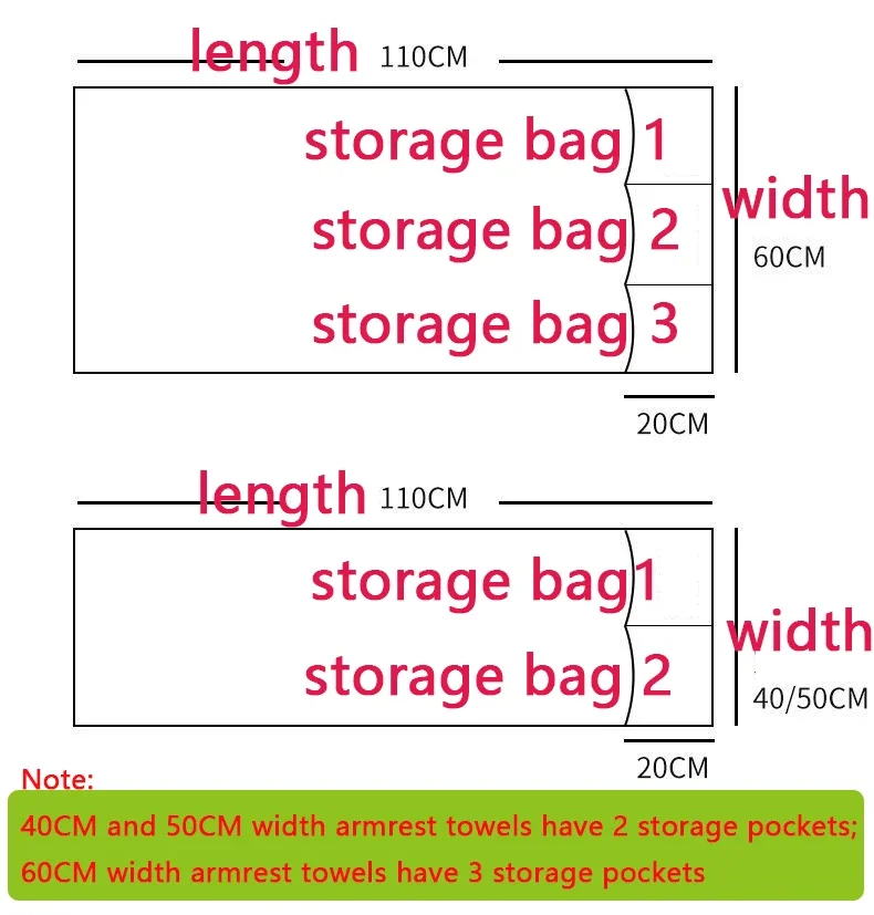 Storage Organizer Hanging Pouch Anti-slip Bedside Bag Sofa Side Couch Storage Bag Bed Holder Technology cloth Pockets for Sofa