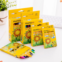 Kids Crayons Not Dirty Hands Washable Elementary School Multi-Color Painting Water-color Pen Set Graffiti Pen Oil Painting Stick