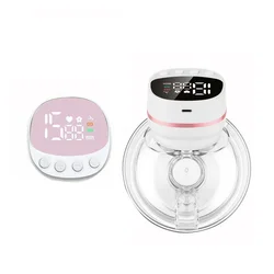 Electric Breast Pumps Portable Hands Free Wearable Breast Pump Silent Comfort Breast Milk Extractor Collector BPA-free
