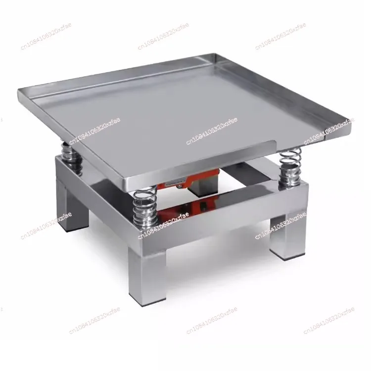 Small Concrete Vibrating Table, Small Vibration Test Bench, Test Block, Vibration Platform, Stainless Steel, Mini