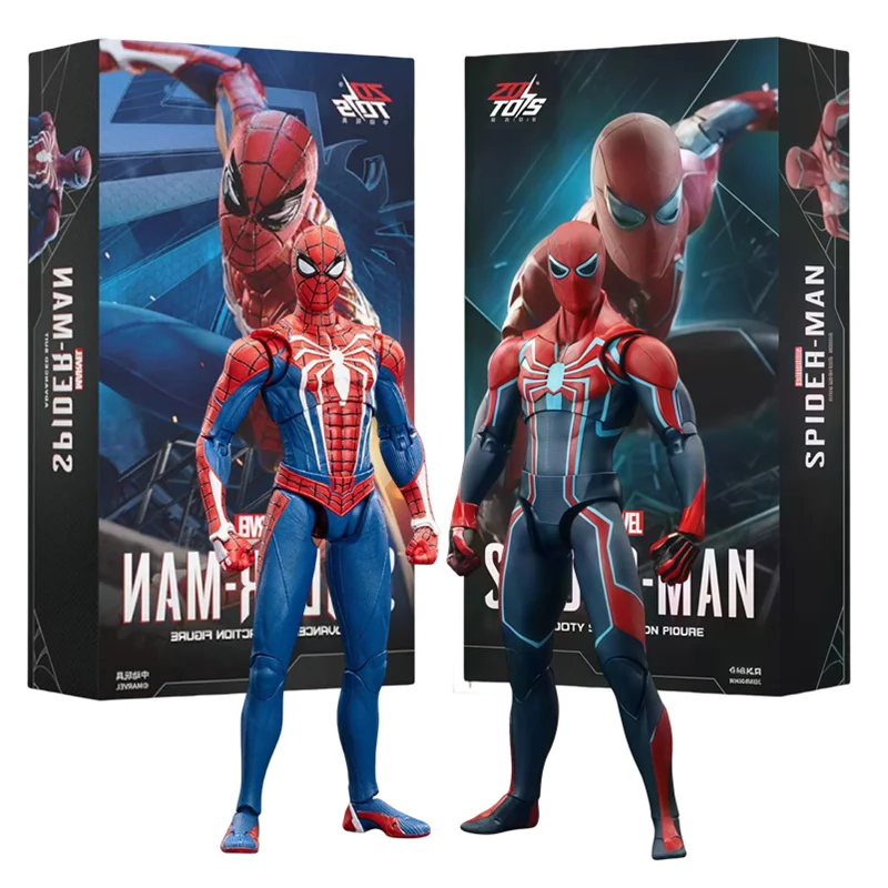 

ZD Toys Marvel PS4 Spider-man Advanced Suit Spider-man Velocity Suit 1/10 Iron spider Model Action Figure Adult Collectible Toy