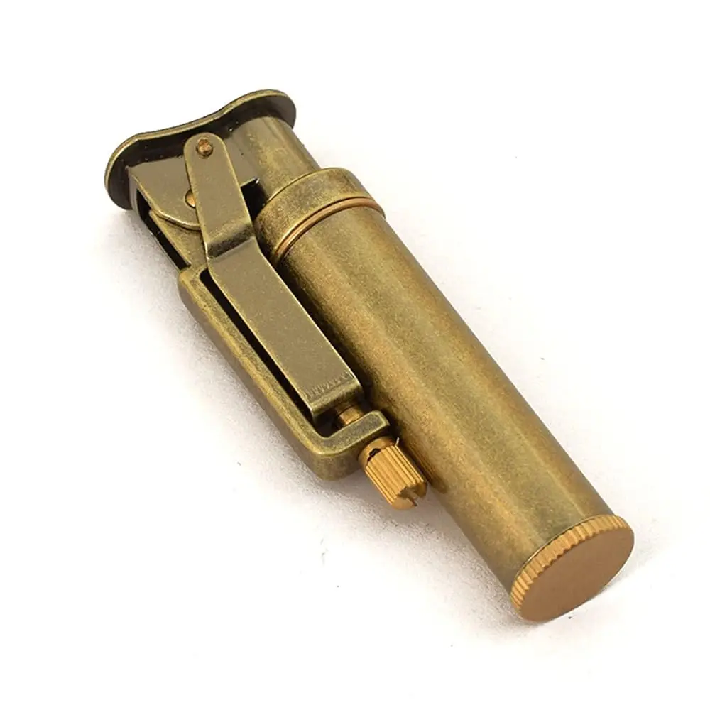 

Ailexpress Recommendation - Kerosene Trench Lighter Vintage Metal Portable Refillable Lighter Bronze
