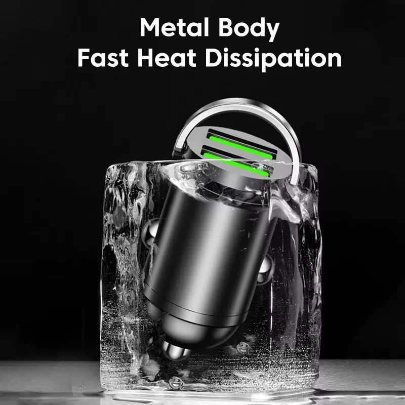 200 واط منافذ مزدوجة صغيرة USB شاحن سيارة أخف شحن سريع شاحن هاتف السيارة محول آيفون 13 12 شاومي هواوي سامسونج #6