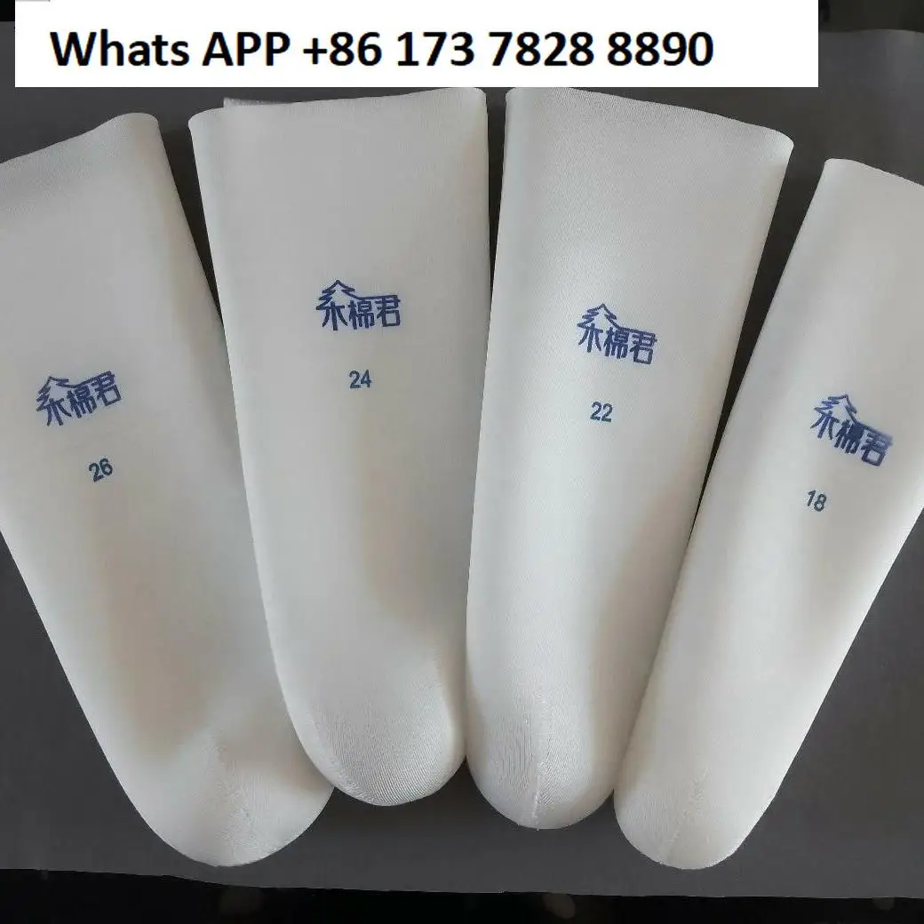 Kapok Jun Genuine Gel Socks Silicone Thickened Protection Remnant Limbs Gel Socks Special for Calf Prosthetics