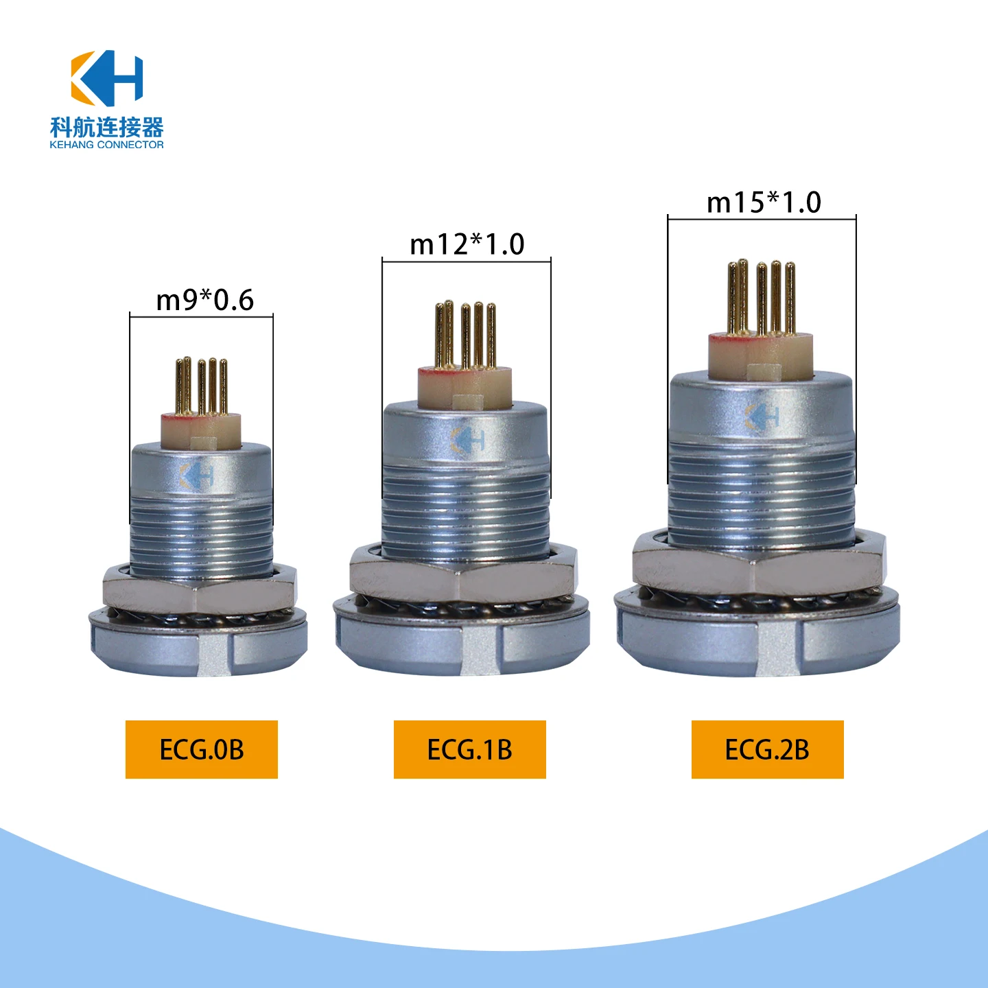 High-Quality Multi-Pin ECG Board Direct Pin Socket Compatible with Lemo Odu Aviation Plug FGG 0B 1B 2B Aircraft Connector
