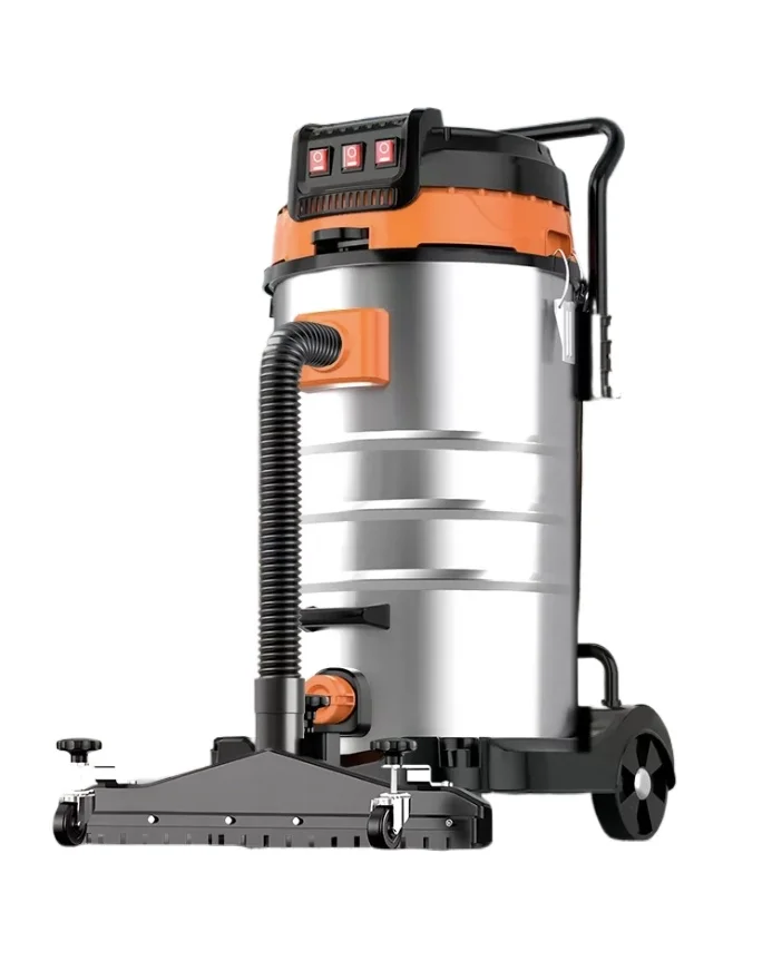 Commercial Wet Dry Vacuum Cleaner High Power Strong Suction Water Absorption Heavy Duty Indoor Site Cleaning Equipment