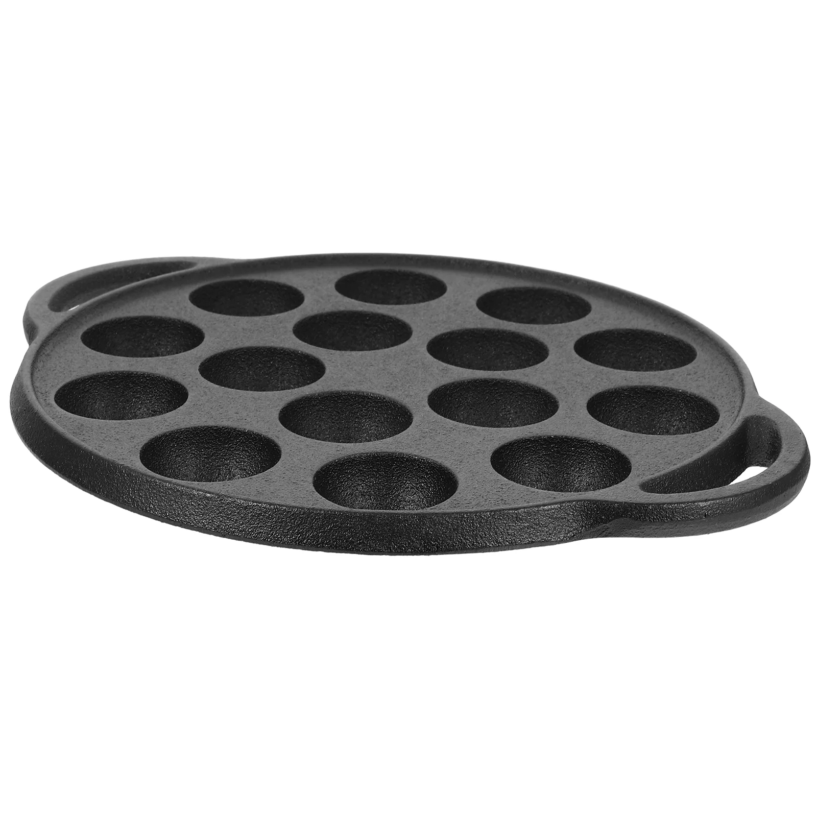 

Baking Dish Snail Wok Kitchen Cookware Meatball Frying Pot Pan Platter Thickened Multi-function Black Cooking Casting Iron