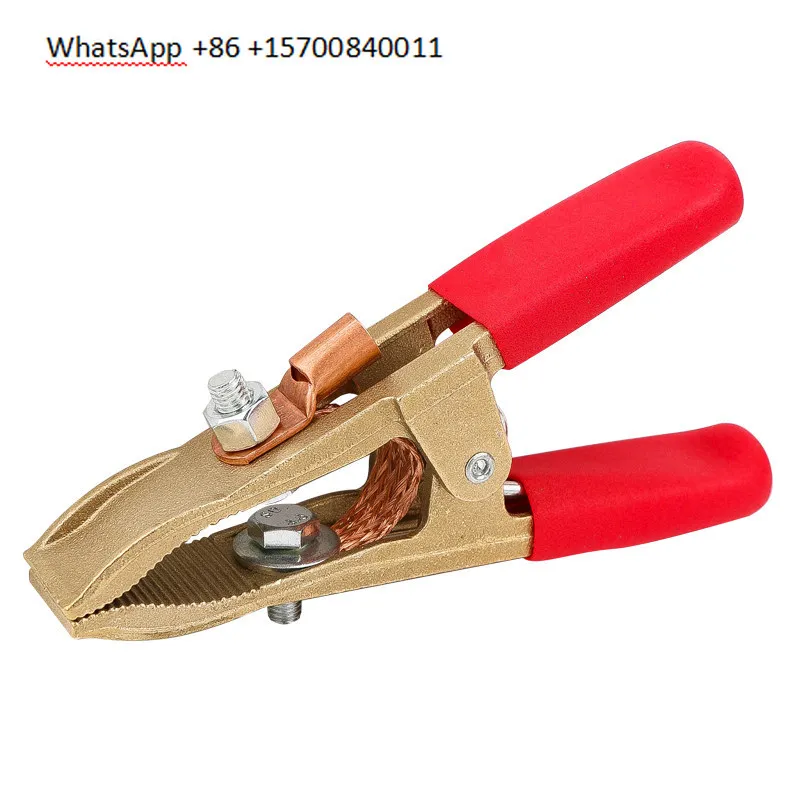 All-copper grounding clamp A-shaped ground clamp, welding clamp for argon arc welding machine