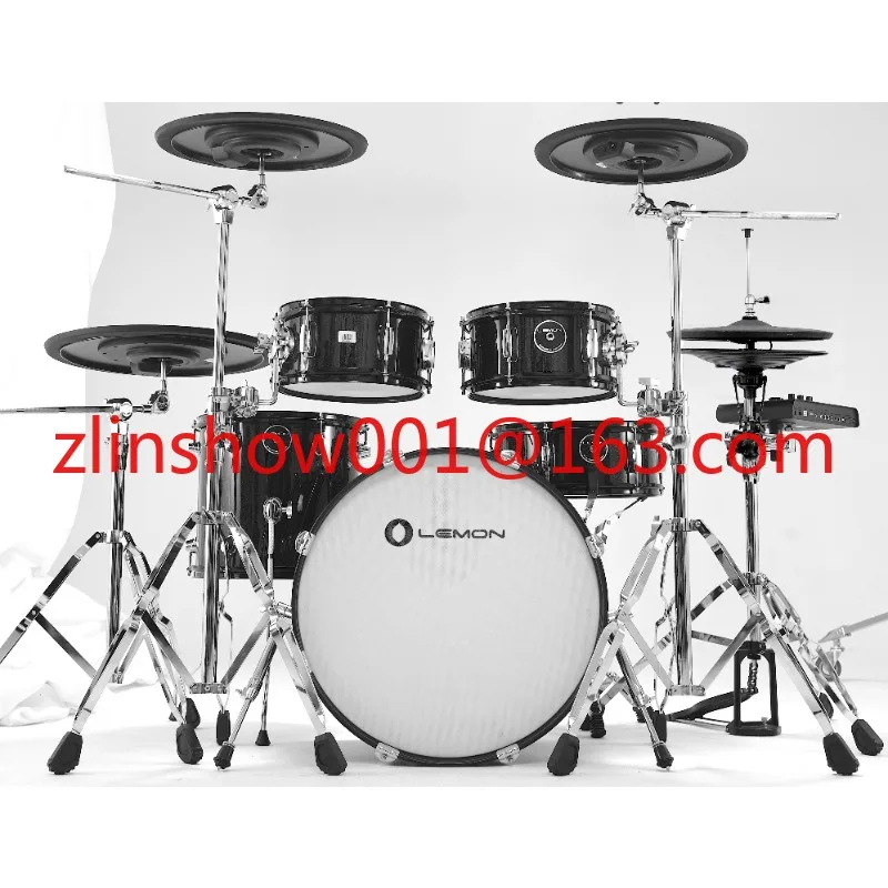 Lemon drum  T950 9 piece mesh head electronic drum set electric drum kit