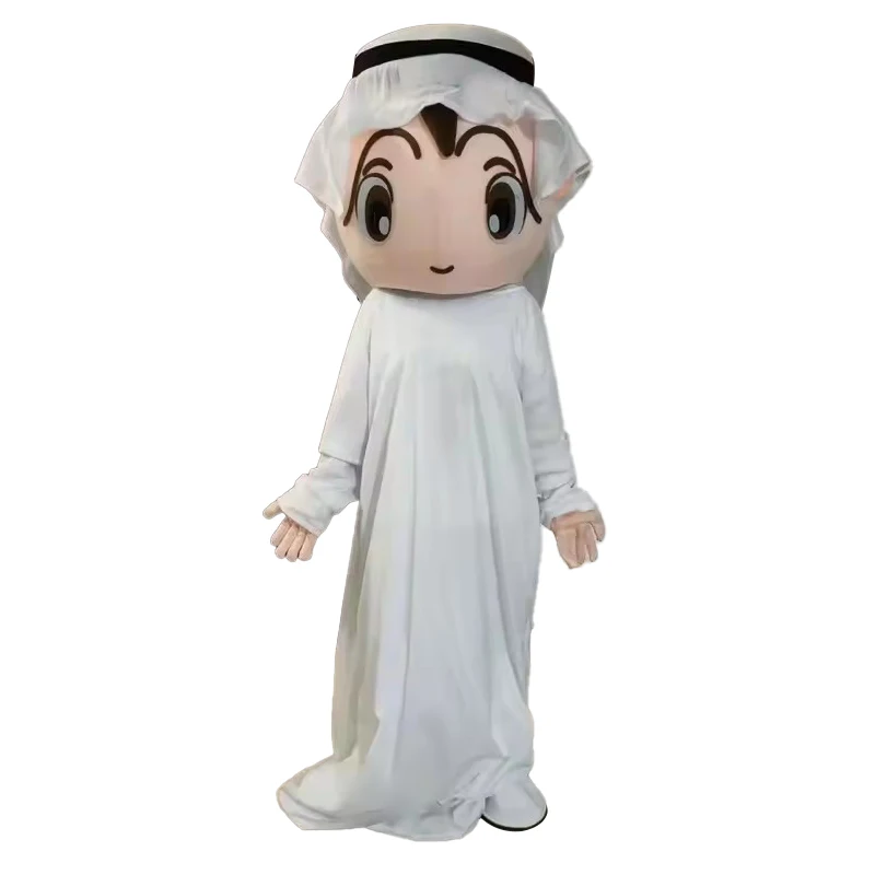 Nieuwe luxe Arabische mascotte kostuum bruiloft carnaval partij cosplay kleding paar verjaardag fancy dress cartoon halloween kerst - afbeelding 2