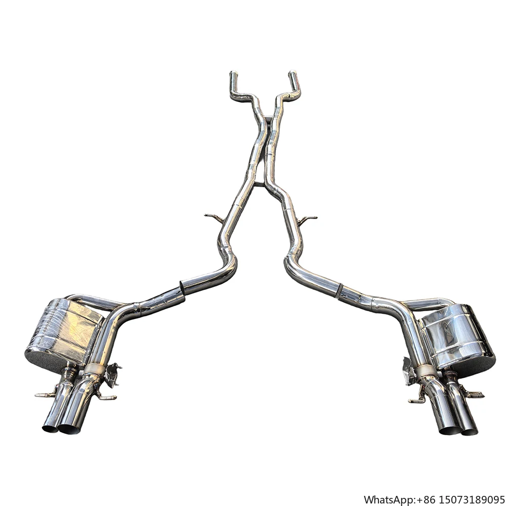 

Catback Exhaust Muffler forE63/E63S W213 4.0T With Valve Exhaust Pipe