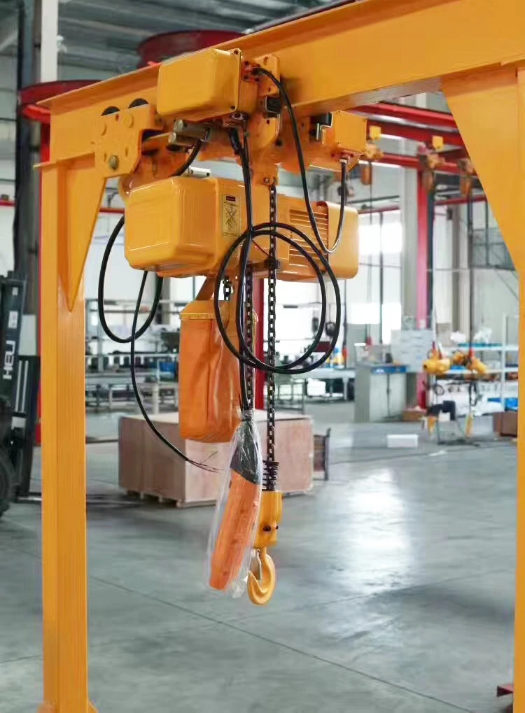 1.5 Ton Chain Crane Wire Rope Cable Micro Electric Hoist Kawasaki electric chain hoist 2 ton 6 meter