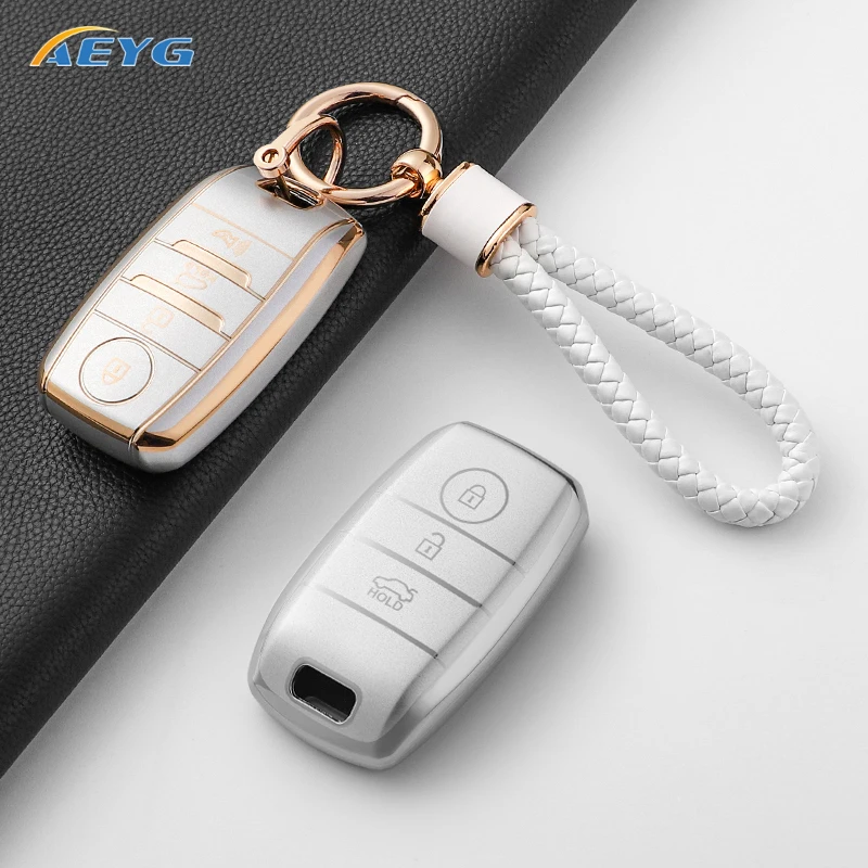 

Soft TPU Car Key Case Cover For Kia Sportage Cerato Optima K2 K3 K4 K5 RIO Picanto Soul Sorento Sedona Holder Fob Accessories