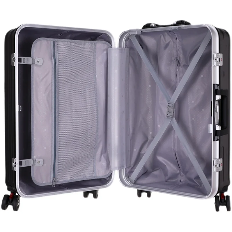 Luggage pull bar Box 2023 new universal wheel luggage Aluminum frame model 20/28 boarding bag travel box for men and women