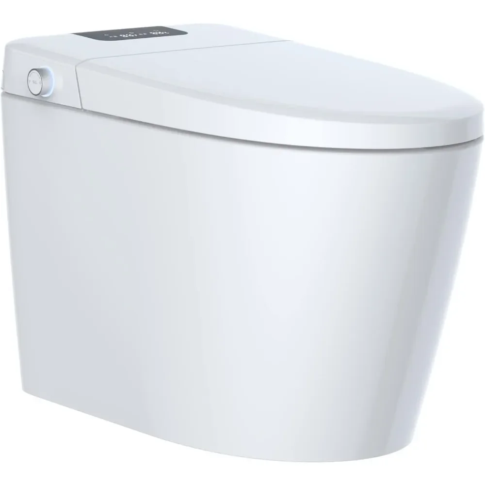 Smart Toilet, Heated Seat, Digital Display, Remote Control, Automatic Intelligent Toilets