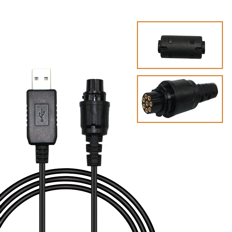 PC109 is suitable for Hytera MD series MD610 MD620 USB programming cable