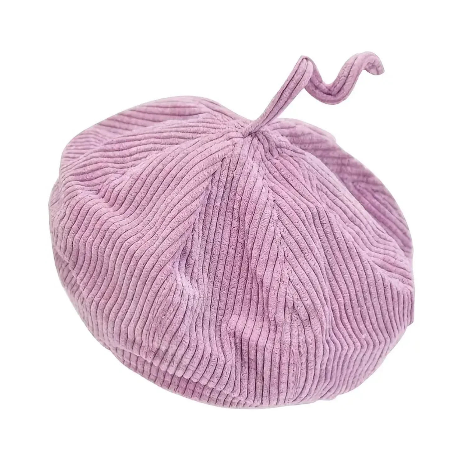 Vintage Cord-Damenmütze: Eleganter Hut für Hochzeiten, Teepartys und Kirchen – Haarschmuck für Damen