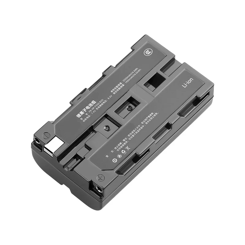 Replacement Battery NP F550 7.4V 2000mAh High Capacity Li ion for Nanlite Aputure LED Light Monitor Wireless Video F570