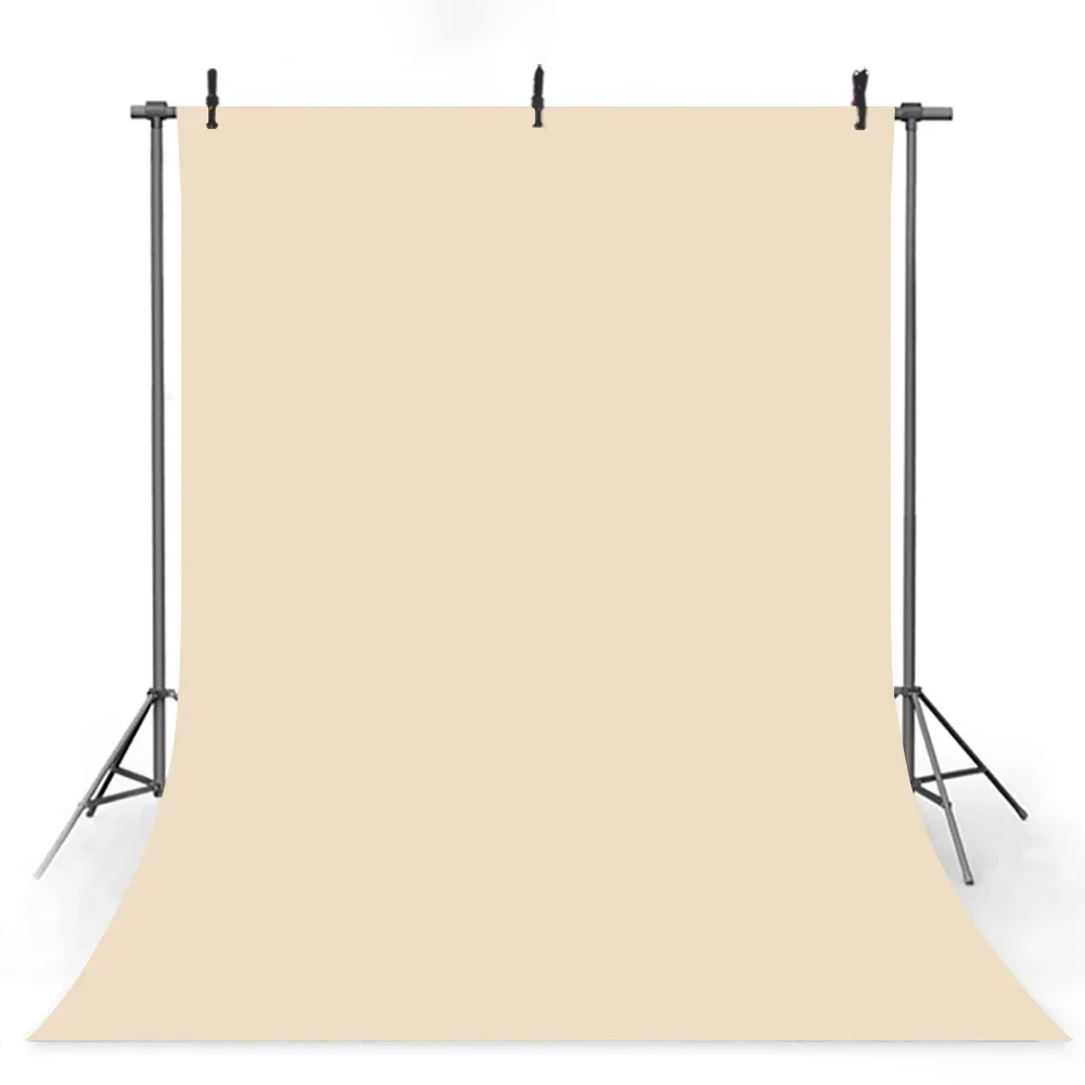 Beige Photography Backdrop Solid Color Photo Portrait Background For Photographers Studio Background Decoration Props Banner