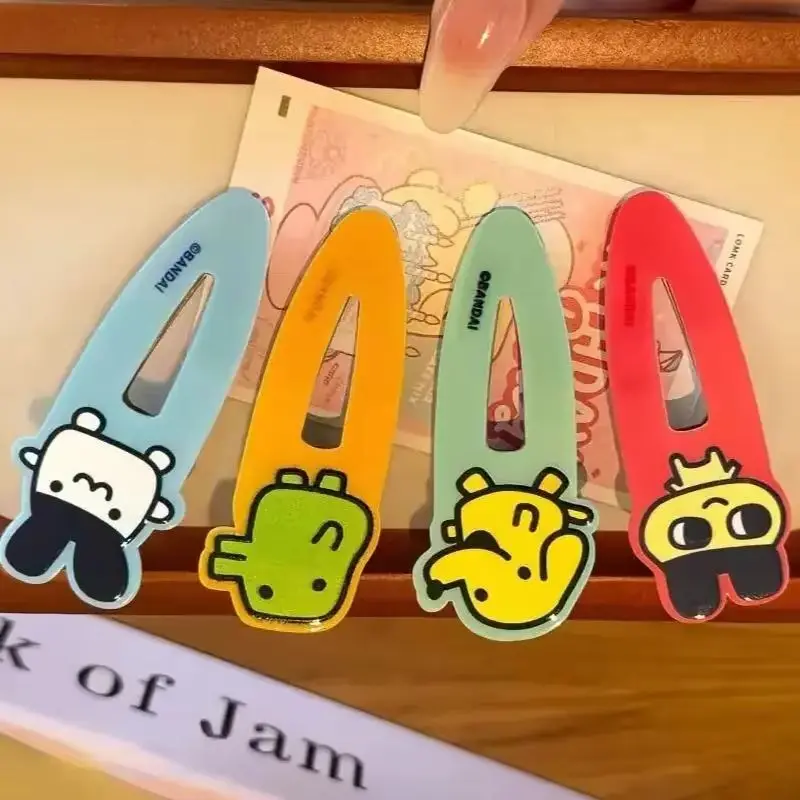 Tamagotchi دبوس شعر للحيوانات الأليفة كارتوني حلو بناتي على شكل قلب مشبك شعر للطالبات مشبك جانبي لطيف مشبك شعر مكسور إكسسوار للشعر #1