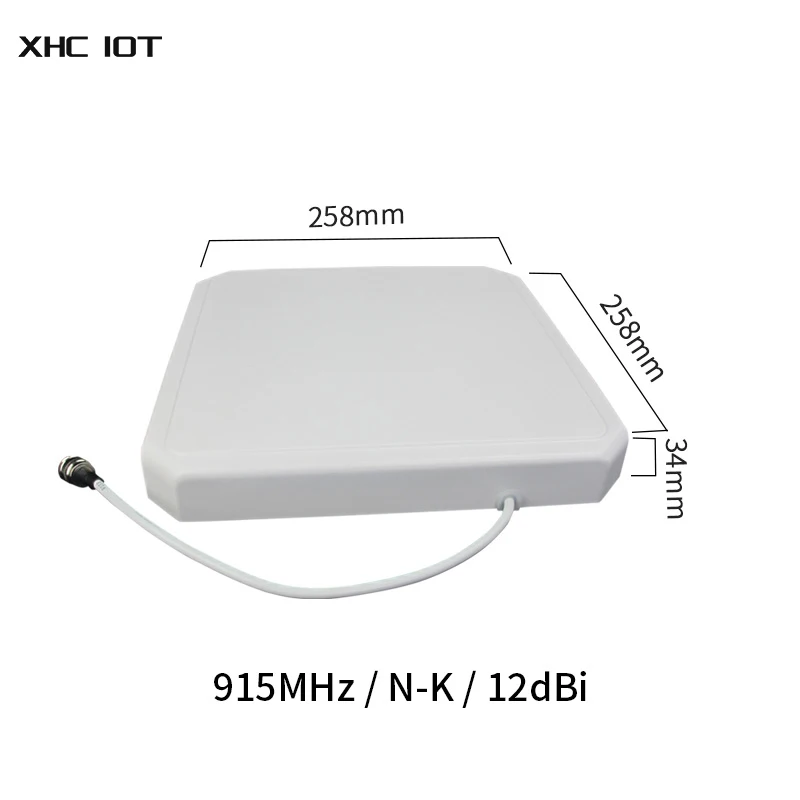 915MHz UHF RFID Directional Antenna N-K Interface 12dBi Signal Booster For Indoor Gateway Base Station XHCIOT TX900-PB-2626(NK)