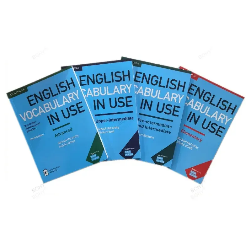 Cambridge University English Colored  Vocabulary In Use Series Blue Bible Books Free Audio Send Your Email