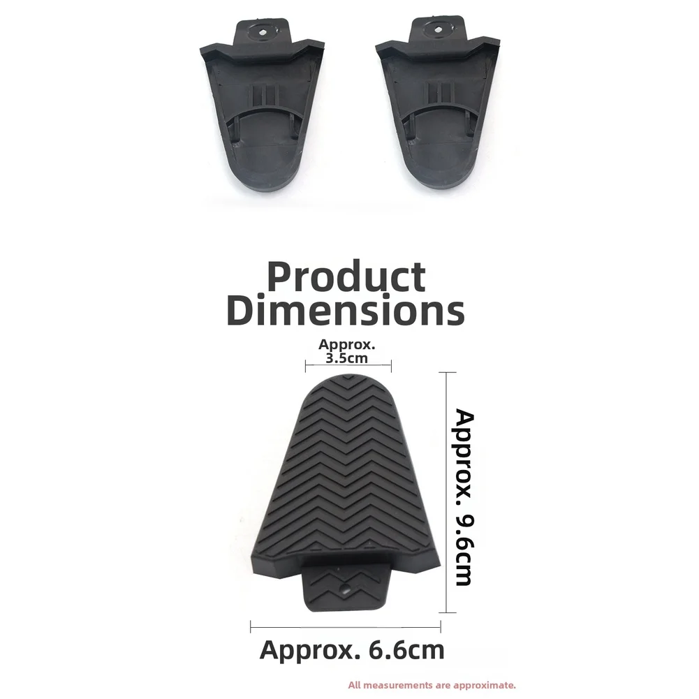 Bicycle Clamp Lock Plate Mountain Bike Road Bike Shoe Lock Plate Thickened Wear-resistant Protective Cover Riding Equipment