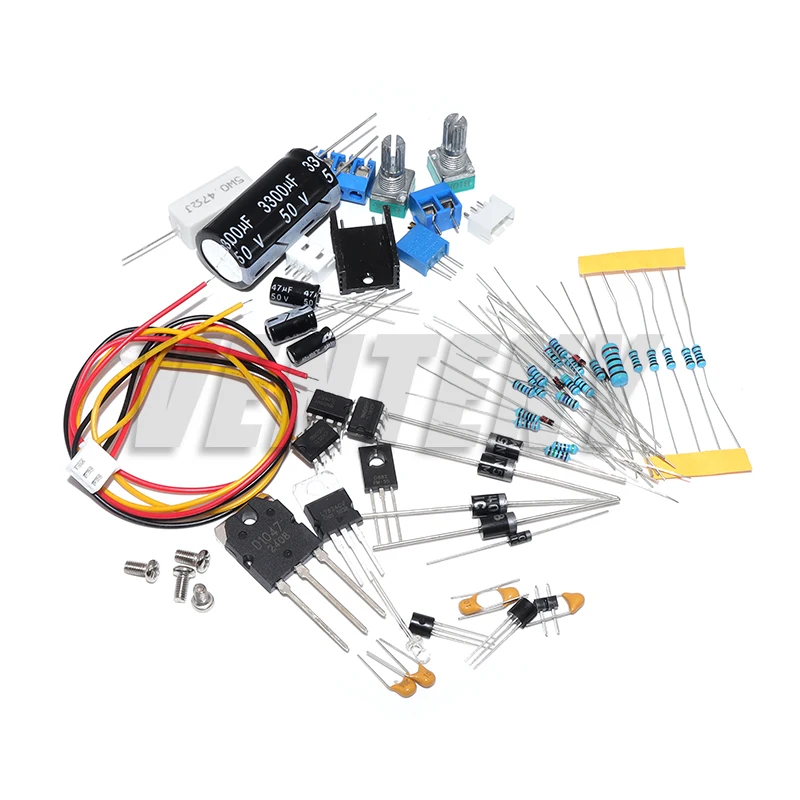 0-30V 2mA-3A DC Regulated Power Supply Kit 0-100V Voltmeter Continuously Adjustable Current Limiting Protection